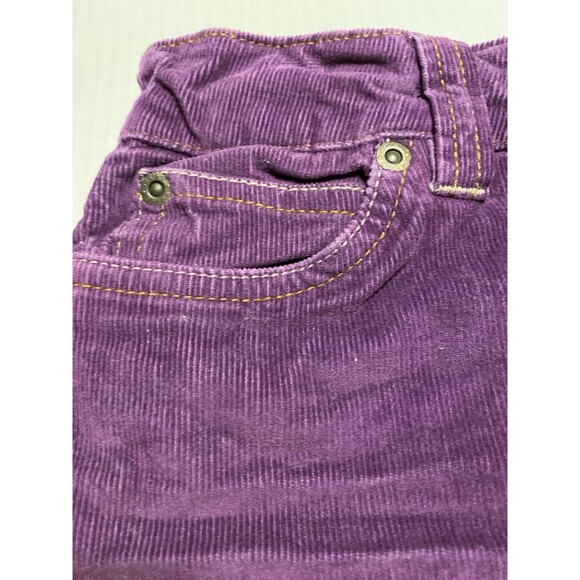 Mini Boden Girls Corduroy Skirt Heart Pockets Purple Size 7-8 School Holiday - Picture 4 of 8